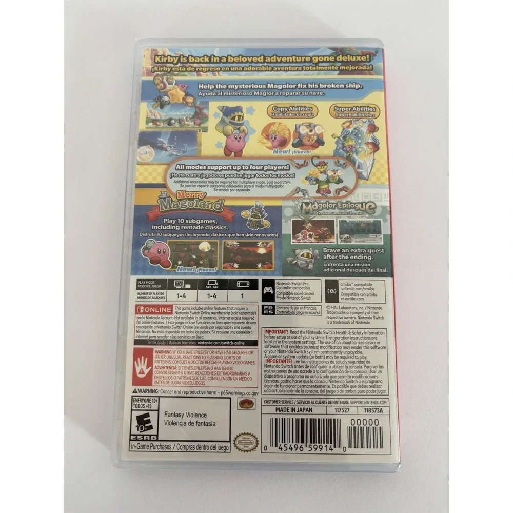 N/A kirby return